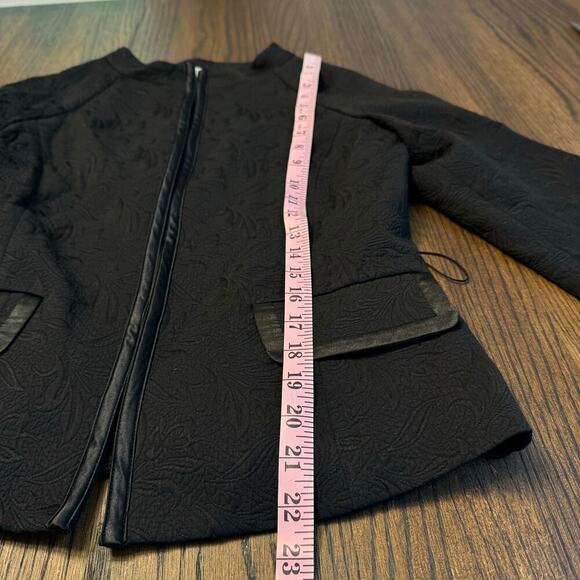 Semantiks Textured Jacquard Blazer Belted Jacket Women's sz S Elegant Old Money - Picture 11 of 14